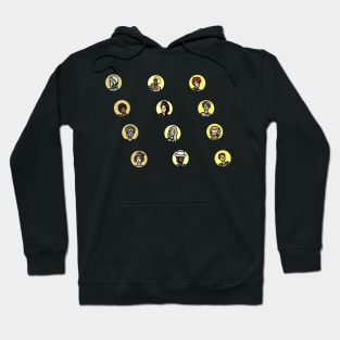 Regency Portrait Dots Hoodie